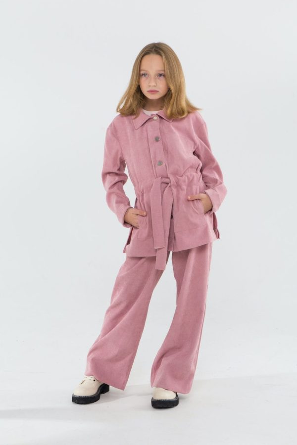 Брючний Костюм для Дівчинки Ешлі з вельвету