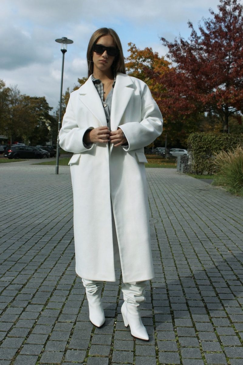 Пальто жіноче April оверсайз з кашеміру - 3 Пальто жіноче April оверсайз з кашеміру від - 2