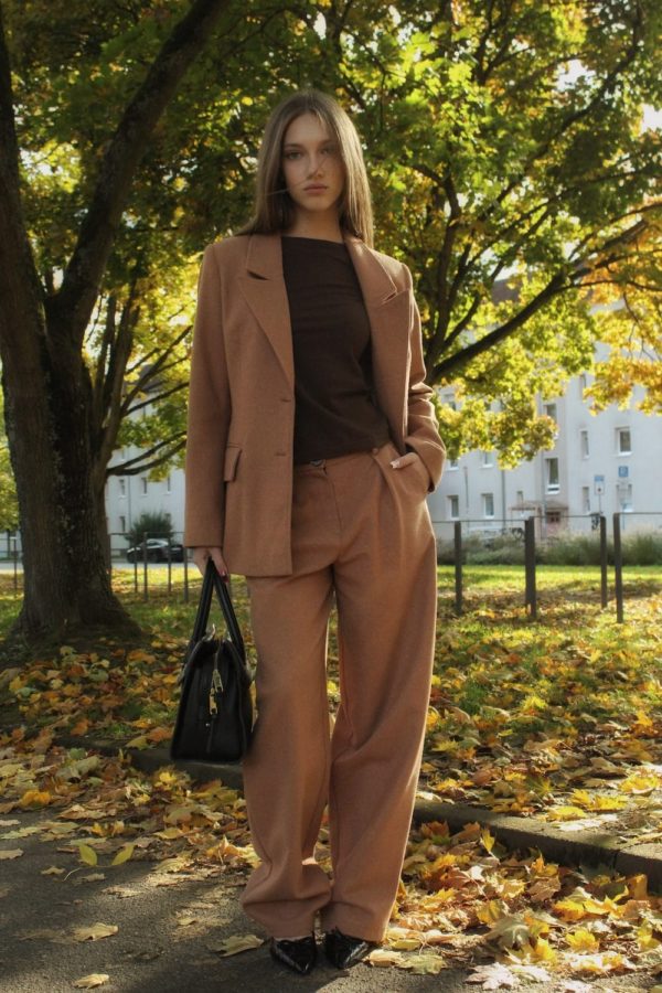 Жакет жіночій April пріталений з твіду