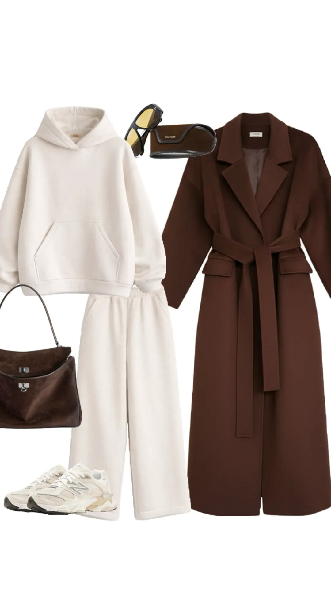 Теплий костюм жіночий Скай з худі оверсайз та широкими штанами на флісі - 23 Теплий костюм жіночий Скай з худі оверсайз та широкими штанами на флісі від - 22