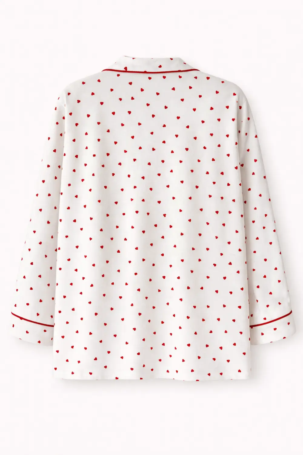 Піжама жіноча April з фланелі принт серця - 12 Піжама жіноча April з фланелі принт серця - Зображення 10