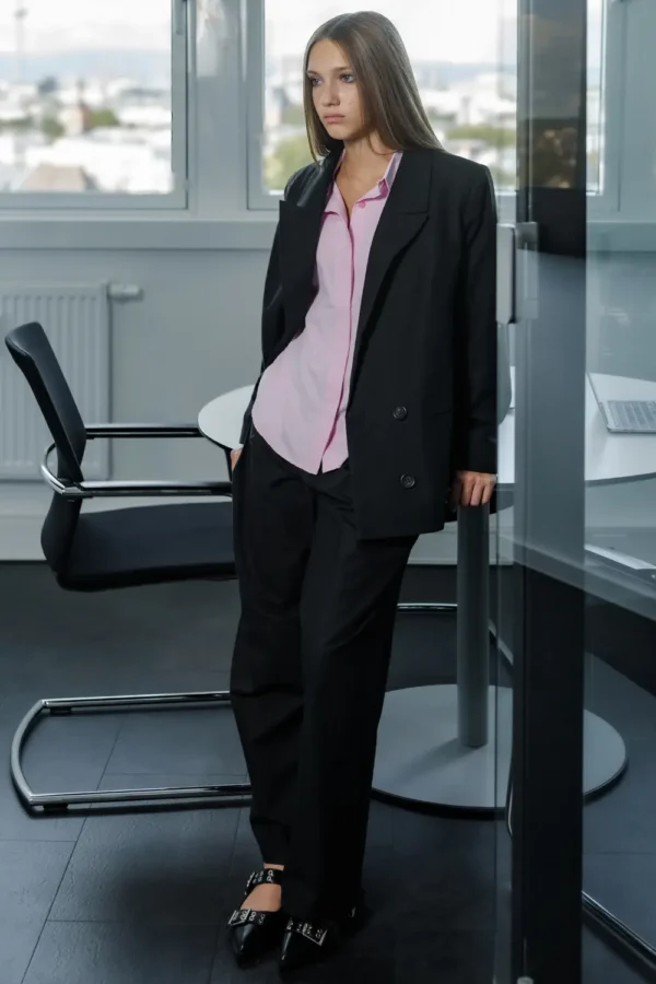 Шкільна форма від April двобортний жакет та штани палаццо